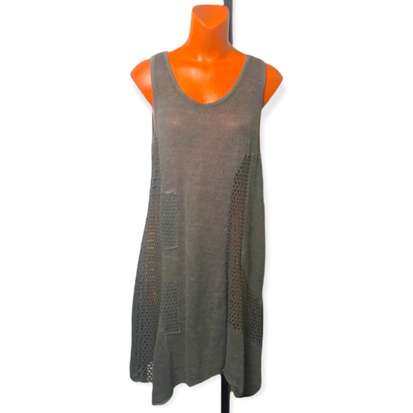 - Italian Knit Pop Over Dress - Picture 1 of 11